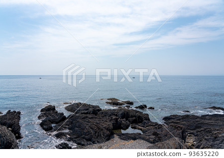 Image of the coastline of Muroto City Image of the coastline of Muroto City 93635220
