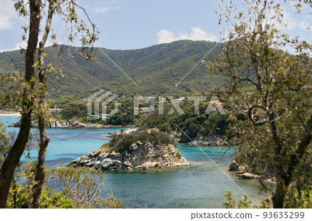 beach, island, mountain 93635299