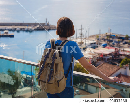 travel to Turkey, old town Antalya Kaleci 93635386