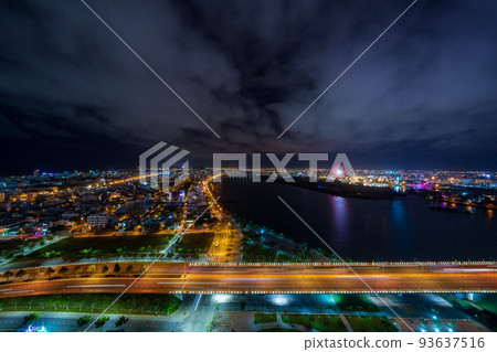 Night view of Vietnam · Da Nang Night view of Vietnam · Da Nang 93637516