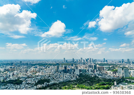 [東京]仲夏陽光市中心（8月） 93638368
