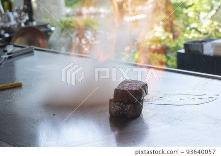 Teppanyaki and wagyu beef cooked right in front of you for your anniversary Teppanyaki and wagyu beef cooked right in front of you for your anniversary 93640057