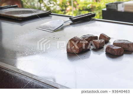 Teppanyaki and wagyu beef cooked right in front of you for your anniversary Teppanyaki and wagyu beef cooked right in front of you for your anniversary 93640463