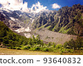 Typical high mountain landscape in the Caucasus. 93640832