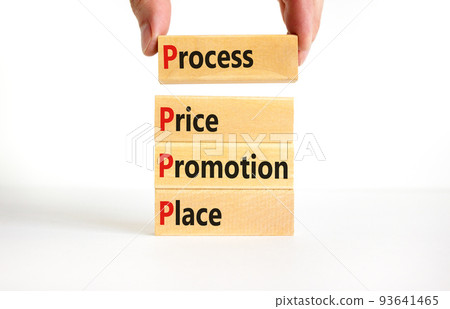 PPPP process price promotion place symbol. Concept words PPPP process price promotion place on wooden blocks on beautiful white background. Business and PPPP process price promotion place concept. PPPP process price promotion place symbol. Concept words PPPP process price promotion place on wooden blocks on beautiful white background. Business and PPPP process price promotion place concept. 93641465