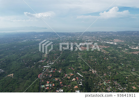 Cloudy weather over Managua city Cloudy weather over Managua city 93641911