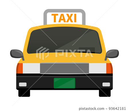 Yellow taxi 93642181