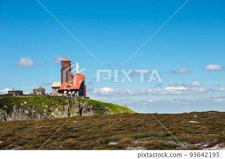 Snezne Jamy in the Karkonosze Mountains during sunny summer weather. Mountain glacial cauldrons. Karkonosze National Park, Poland Snezne Jamy in the Karkonosze Mountains during sunny summer weather. Mountain glacial cauldrons. Karkonosze National Park, Poland 93642195