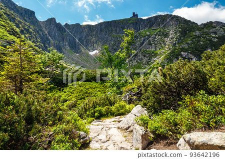 Karkonosze National Park in beautiful green colors Karkonosze National Park in beautiful green colors 93642196