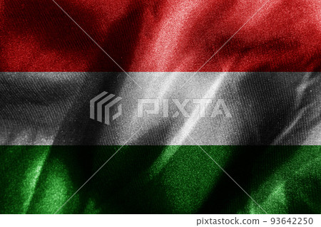 Abstract smooth silk background with the country flag 93642250