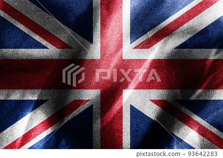 Abstract smooth silk background with the country flag 93642283