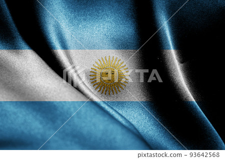 Abstract smooth silk background with the country flag Abstract smooth silk background with the country flag 93642568
