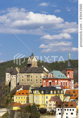 Loket castle and old town, Western Bohemia, Czech Republic Loket castle and old town, Western Bohemia, Czech Republic 93643980