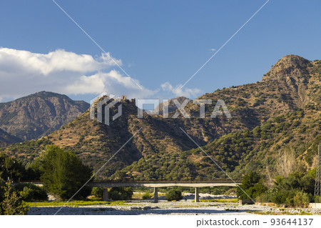 Castello Ruffo di Amendolea runs near Condofuri, Calabria region, Italy Castello Ruffo di Amendolea runs near Condofuri, Calabria region, Italy 93644137