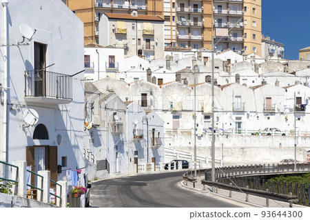 Old town in Monte Sant Angelo, Puglia, Italy Old town in Monte Sant Angelo, Puglia, Italy 93644300