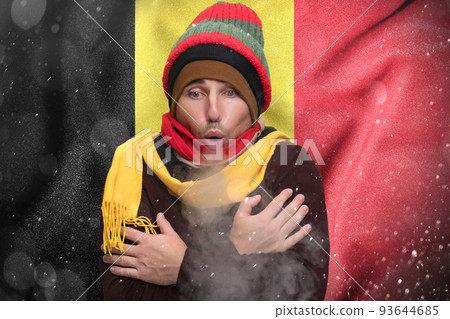 Belgium suffers the consequences of a cold and unheated winter. 93644685