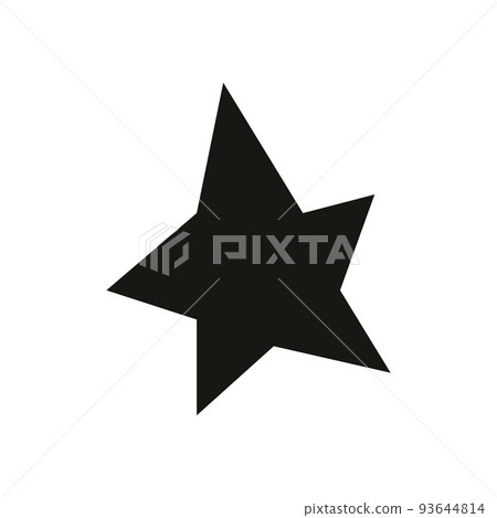 Magic and alchemy star. Trendy line art style. 93644814