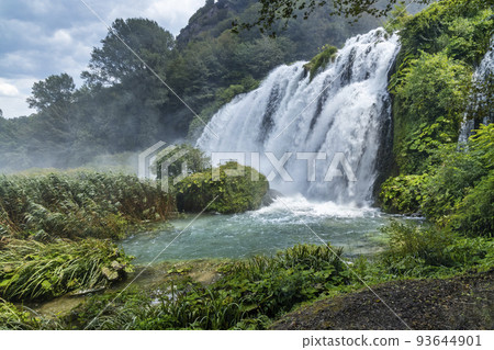 Marmore falls, Cascata delle Marmore, in Umbria region, Italy Marmore falls, Cascata delle Marmore, in Umbria region, Italy 93644901