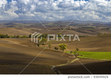 Typical Tuscan landscape near Siena, Tuscany, Italy 93644926