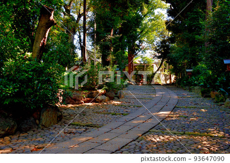 代代木八幡宮初秋風光 93647090