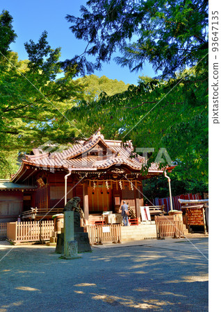 代代木八幡宮初秋風光 93647135