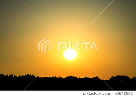 Spring Orange Sunrise (May, East, 105mm) Spring Orange Sunrise (May, East, 105mm) 93648596