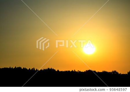 Spring Orange Sunrise (May, East, 105mm) Spring Orange Sunrise (May, East, 105mm) 93648597