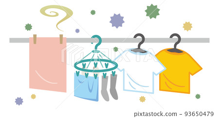 臭烘烘的衣服 93650479