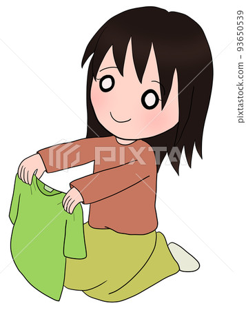 一個女人的衣服 93650539