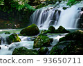 Beautiful waterfall 93650711