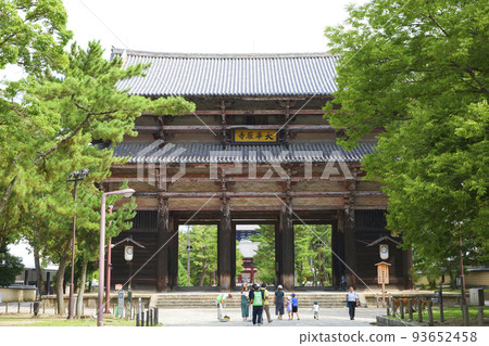Todaiji Nandaimon Gate Nara Prefecture Todaiji Nandaimon Gate Nara Prefecture 93652458