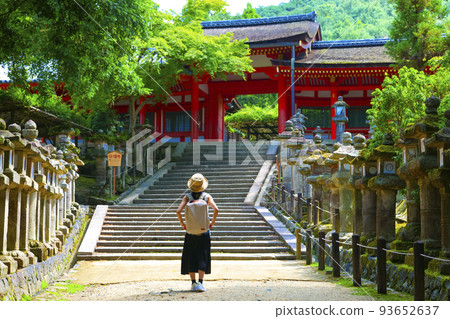 Kasuga Taisha Shrine and travelers 93652637