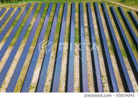 巨型太陽能發電航拍 93654045