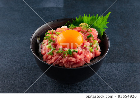 Seared tuna bowl, green onion bowl ② 93654926