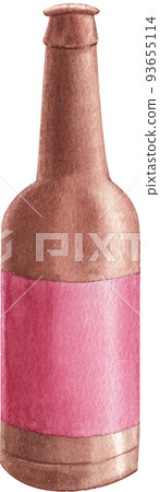 Bonfire with food and drink icon watercolor png Bonfire with food and drink icon watercolor png 93655114