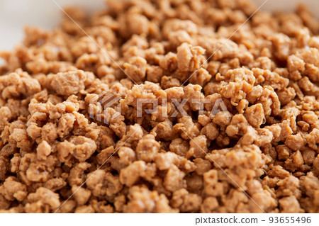 soy meat closeup soy meat closeup 93655496