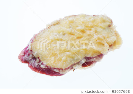 Tempura of sweet potatoes Tempura of sweet potatoes 93657668