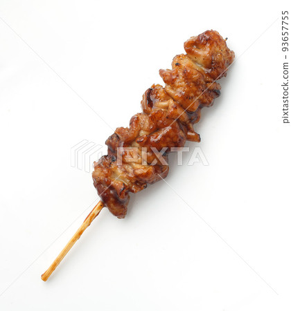 Grilled chicken with sauce 93657755