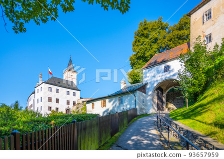 Rozmberk - romantic castle in South Bohemia Rozmberk - romantic castle in South Bohemia 93657959