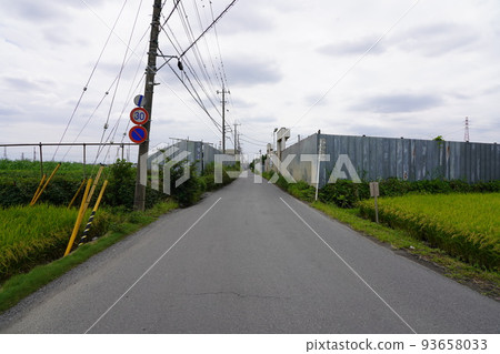 越谷陸軍機場跑道遺跡 越谷陸軍機場跑道遺跡 93658033