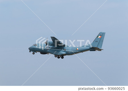 Irish Air Force CN-235M patrol plane taking off Irish Air Force CN-235M patrol plane taking off 93660025