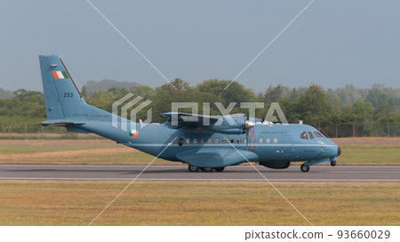 Irish Air Force Air Force CN-235M patrol aircraft taxiing Irish Air Force Air Force CN-235M patrol aircraft taxiing 93660029