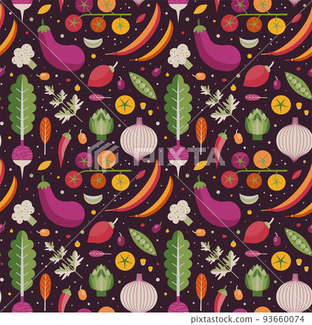 Fresh Veggies Healthy Vegetarian Eco Food Pattern Fresh Veggies Healthy Vegetarian Eco Food Pattern 93660074