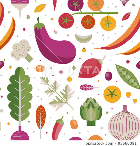 Fresh Veggies Healthy Vegetarian Eco Food Pattern Fresh Veggies Healthy Vegetarian Eco Food Pattern 93660081