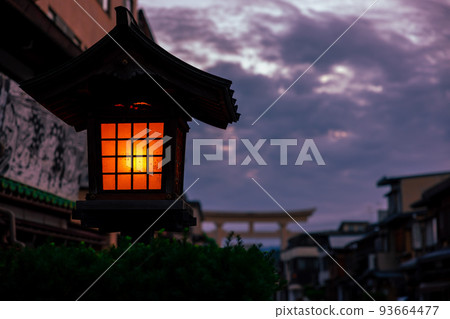 高山市宮前橋風景 93664477