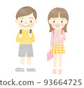 elementary school boys and girls 93664725