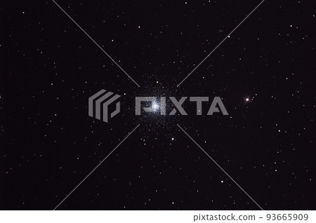 手杖天文攝影中的球狀星團 M3 93665909