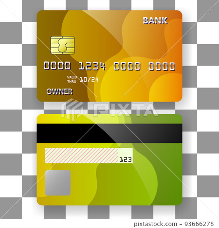 credit card template background design texture wave 93666278