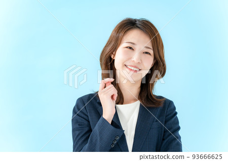 藍背女商人 93666625