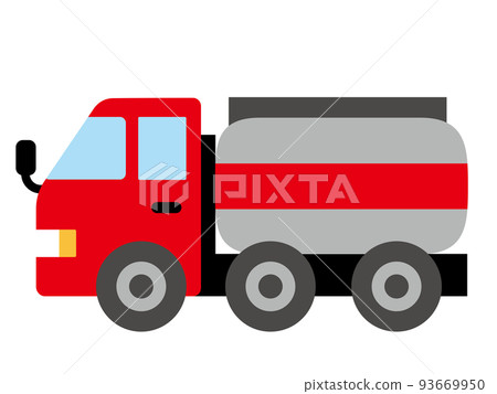 可愛的油罐車圖 A 93669950